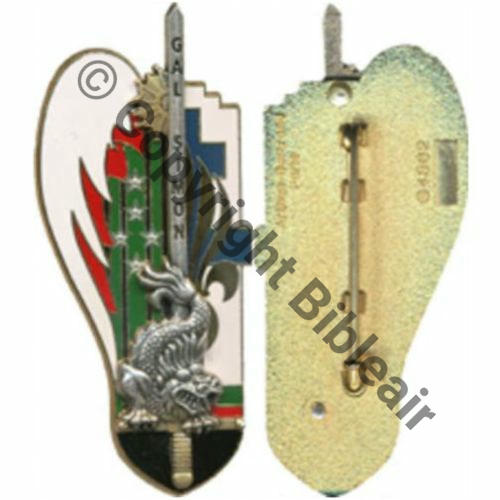ESM ST.CYR  2003.06 G4862 GENERAL SIMON  AB.P Griffes et butees Dos irreg scintillant Src.LAVOCAT PV25Eur