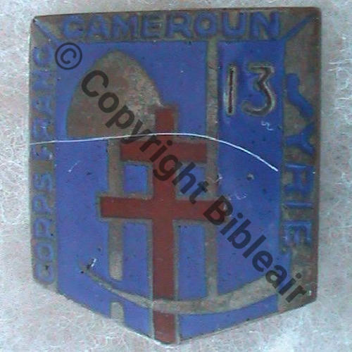 BAT  13eBat GENIE FFL  Fab LE CAIRE Bol Dos irreg grave main levee 288 Src.sahariens50 290EurInv 