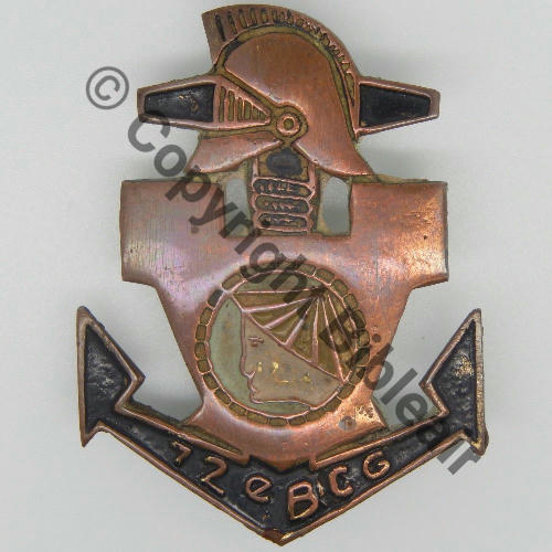 BCG  72eBat COLO GENIE  SM 2Anneaux Dos lisse irreg Src.entame 120EurInv 