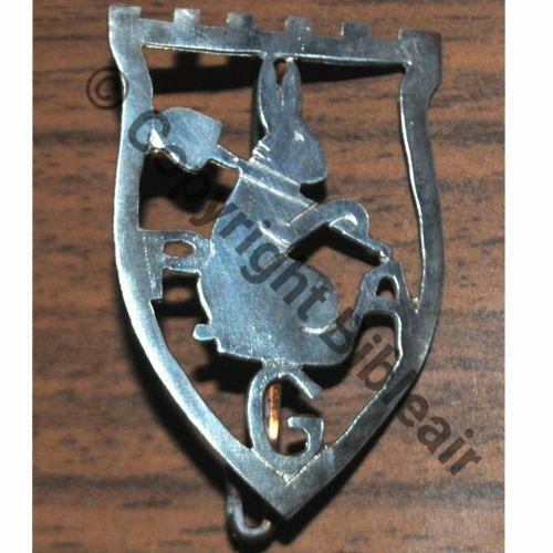 PAG  PARC ARME GENIE LAPIN TRIMARDEUR  SM Epingle soudee Dos lisse irreg Src.nicolas.dugougon 228Eur03.15