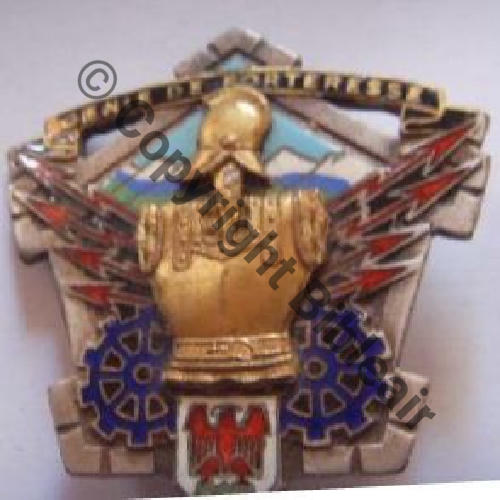 MAGINOT GENIE FORTERESSE NICE  DrPNBER Dep Bol Dos lisse Src.quivivefrance 80Eur02.08