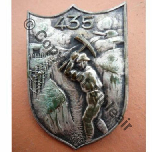 RP  435eRgt PIONNIERS MORET Poincon rond Bol allonge  Dos lisse Embouti Src.lectou32 110EurInv 