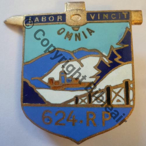 RP  624eRgt PIONNIERS  SM Bol Dos lisse irreg Src.germanauctions 35EurInv