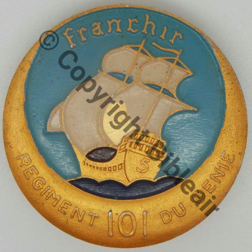 RG  101eRG 5e CIE  A.AUGIS LYON 2Lign 2Griffes Dos grenu Src.entame 70EurInv 