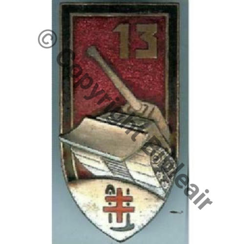 RG  13e GENIE INDO  DrP DBol Guilloche Src.dixmude 10EurInv 