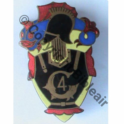 RG  4eRGT GENIE A.AUGIS ST.BARTH LYON 3Li  Bol fentre allonge Dos lisse irreg 51mm Src.sahariens50 30EurInv 