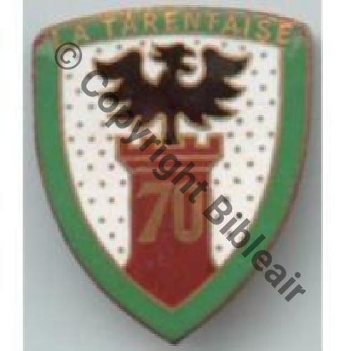BAF  70eBat ALPIN FORTERESSE  AB.P SM Bol poinconne Dos lisse  Sc.insmili MAE40Eur