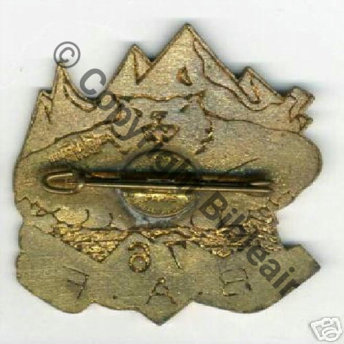 BAF  76eBat ALPIN FORTERESSE  LIGNE MAGINOT  CHERON ROYER SM Past  DOS Src.agn1402 10.07