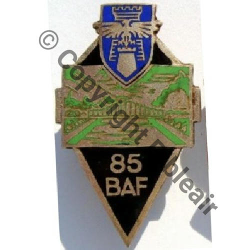 BAF  85eBat ALPIN FORTERESSE  FOND NOIR DrPBER Dep Bol fenetre pastille DRPN Dos lisse irreg Src.dannydunkan 500Eur06.13 