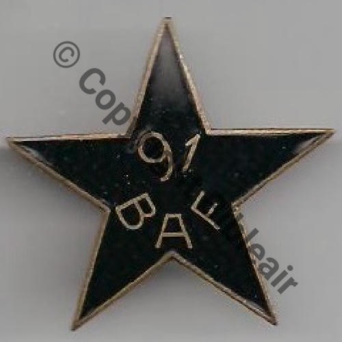 BAF  91eBat ALPIN FORTERESSE Sect Eclaireurs Skieur Marque BAF  A.AUGIS LYON 2Li Attach incomplete rajoutee.. Dos lisse irreg Src.dannydunkan 1750EurInv 