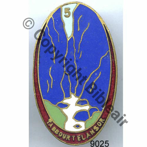 BIA  159eBIA 5e Cie  AB.P Bol poinconne Dos chevrons Src.SEGALEN 45Eur 08.16 