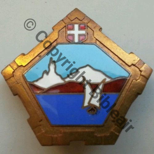 DBAF  230eDBat ALPIN FORTERESSE    A.AUGIS ST.BARTH LYON 3Li Bol papillon fenetre allonge dore Dos cuivre grenu Src.dannydunkan 220EurInv 