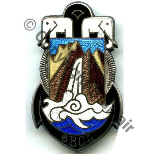 BAT CHASSEURS LAOTIEN 6eBCL  DRAGO PARIS Eping ds tuyau Dos lisse Grave ARGENT Poincon losange Sc.STELLA 149Eur01.09 