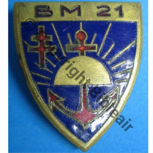 BM DFL  21eBat MARCHE  DrPBer Dos lisse irreg 2Anneaux Src.numis19etcollect 215EurInv 