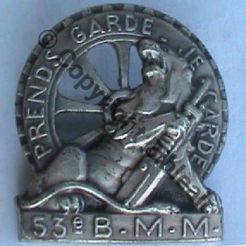 BMM  53eBAT MITRAILLEURS MOTORISES  SM Src.sahariens50 82EurInv 