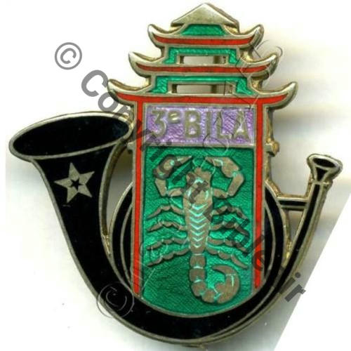 BILA  3eBat Infant Legere Afrique G857  DrP Eping tuyau Guilloche ARGENT Poincon Sc.STELLA 128EurInv