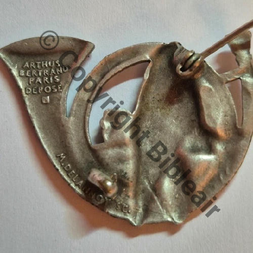 1eBCL Bat Chasseurs LIBANAIS  AB.P Dep Eping bascule Dos lisse irreg Embouti Srcmar.558985 145EurInv 