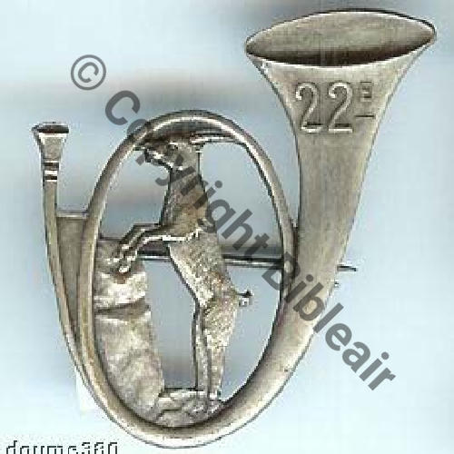 22eBCA Chamois debout avant 1925  SM Eping bascule Dos lisse Embouti leger Sc.doume 155EurInv