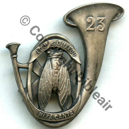23eBCA  AB.P Dep Eping bascule Dos lisse irreg Embouti avant WW2 Sc.STELLA 