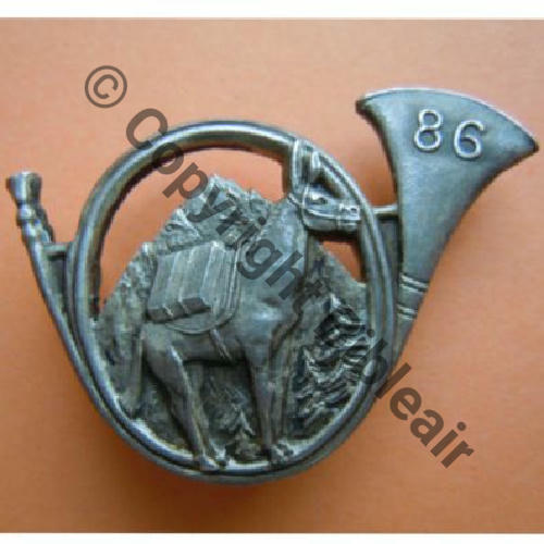 86e CHASSEUR   A.AUGIS LYON 2Lignes 2Anneaux Dos lisse irreg Embouti Src.tornesol270 101Eur(x2) 