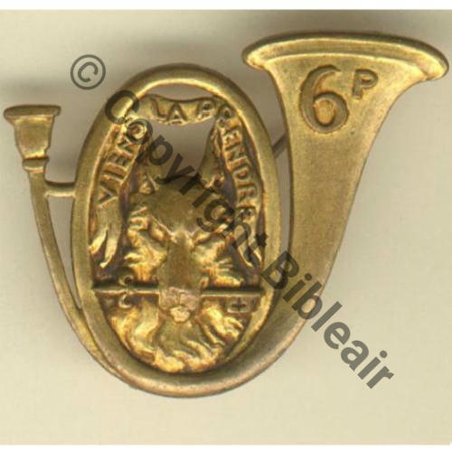 BCP  6eBat CHASSEURS PYRENEENS  SM Sc.grandspins MAP152Eur