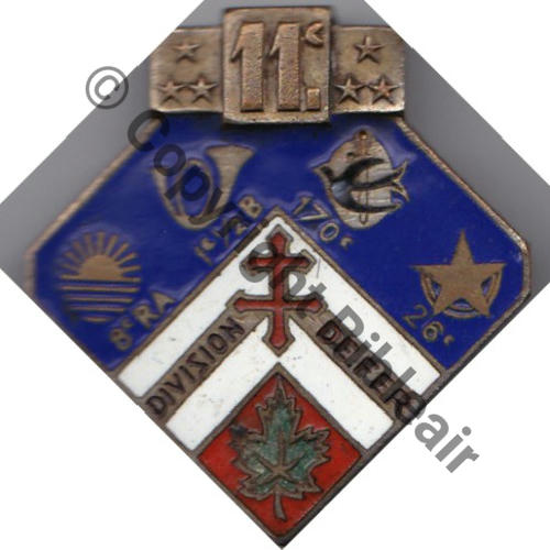 DI  11eDI DIVISION DE FER  AB.P Dep Dos lisse irreg Attache Eping bascule broche non origine Src.petitmonstre62 30EurInv 