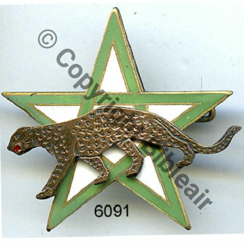 MAKHZEN  1e MAKHZEN MAROCAIN  AB.P Dep poincon Bol poinconne Dos lisse Src.SEGALEN 148EurInv 