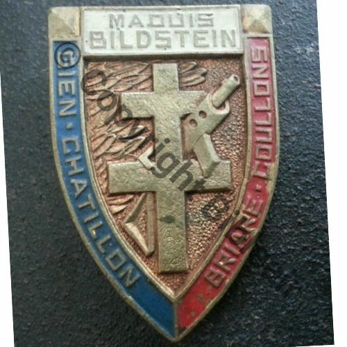 FFI  MAQUIS BILDSTEIN Peint  DrP Dep 2Anneaux Dos lisse Embouti Src.dannydunkan 125EurInv 