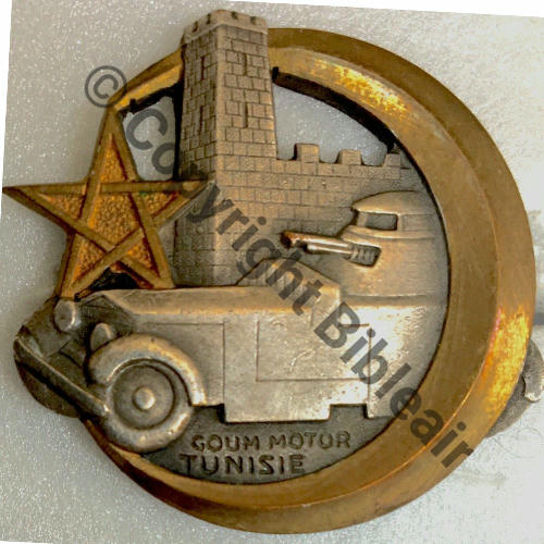 GM  GOUM MOTORISE TUNISIE  DrPBer Dep Bol fenetre pastille DrPN Dos lisse irreg Src.mesnil01 189Eur03.21 