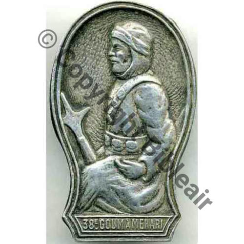 GOUM 38eGOUM a MEHARI  DrPN SM Past fenetre Dos irreg Embouti Sc.STELLA 168EurInv