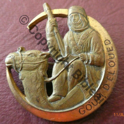 GOUM EL OUED DrPBER Dep Eping bascule bijoutier Dos lisse Embouti TOUT DORE Src.5178sam 210EurInv 