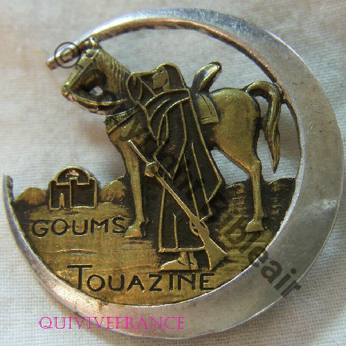 GOUM TOUAZINE  SM PEINT Bol fenetre Dos irreg Email Maison marron Src.quivivefrance 150Eur