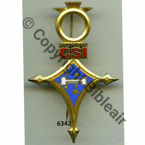 CSI  2e CIE SAHARIENNE INFANTERIE G1524  Dr Src.grandspins13 PV72Eur