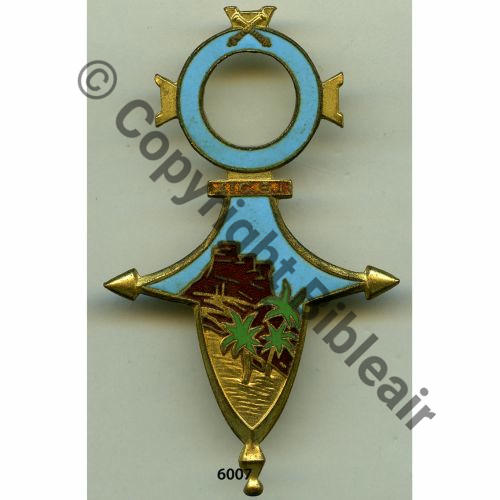 CSI  4e CIE SAHARIENNE INFANTERIE Cartouche translucide  AB.P Chevrons Src.grandspins13 PV120Eur