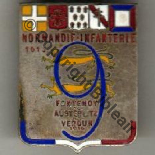 RI  009eRI NORMANDIE  CHOBILLON Poincon rond Sc.indolao 80EurInv