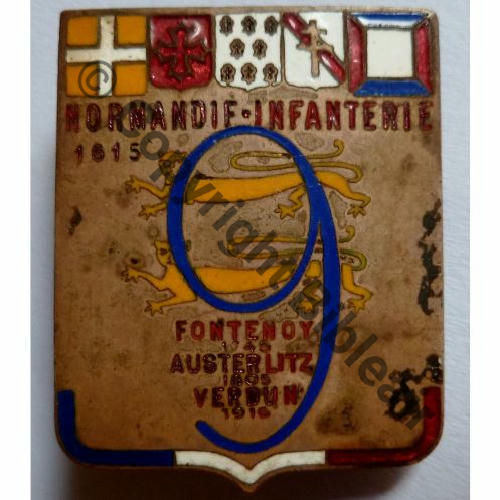 RI  009eRI NORMANDIE  CHOBILLON SM Past A.CHOBILLION Dos lisse irreg Src.leberetvert PV75Eur