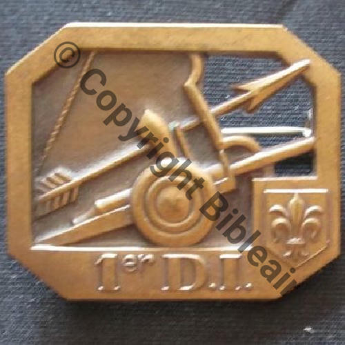 RI  043eRgt INF 14eCDAC 1eDI  AB.P Dep +Poincon relief Eping bascule Dos lisse embouti leger Src.dannydunkan 149EurInv 