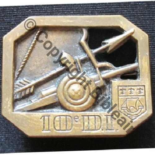 RI  046eRgt INF 14eCDAC 10eDI  AB.P Dep +Poincon relief Dos lisse embouti Src.dannydunkan 149EurInv 