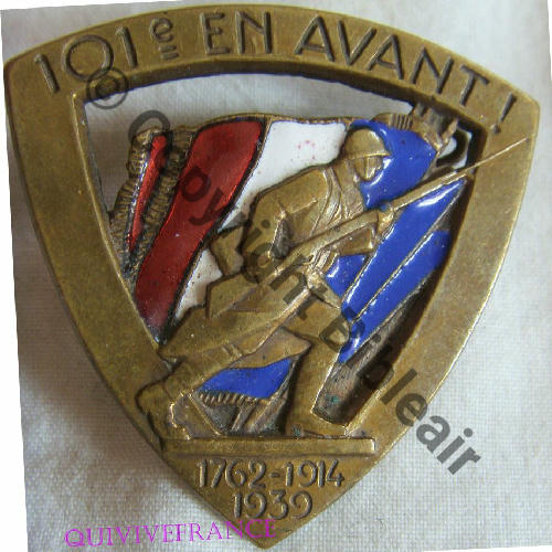 RI  101eRI en avant  AB SM Bol poinconne Dos lisse Embouti Src.quivivefrance 120EurInv 