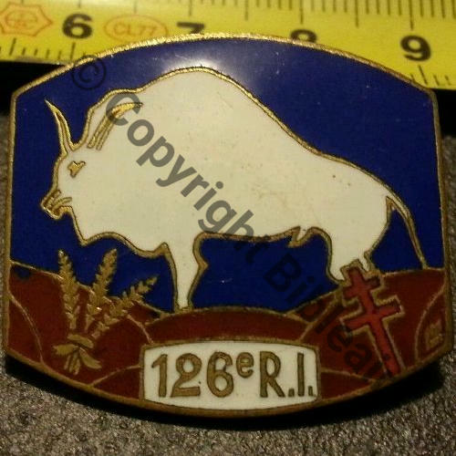RI  126eRI Ptt MODELE  AB.P Dep +Poincon relief Bol Poinconne Dos lisse Src.dannydunkan 160EurInv 