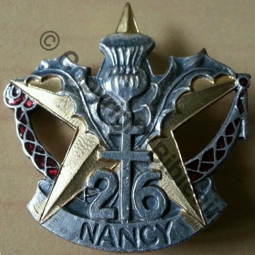 RI  26eRI 26 et CROIX Argente  SM Bol prison Dos lisse irreg Src.dannydunkan 5EurInv 