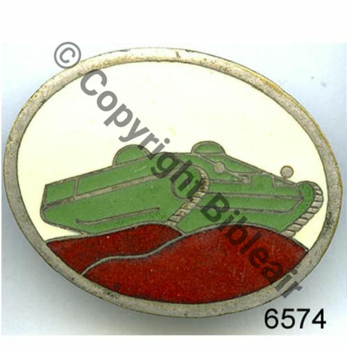 RI  26eRI CIE INSTRUCT CHENILLETTES  AB.P Dep Poincon Bol Dos lisse irreg Src.SEGALEN 160EurInv 