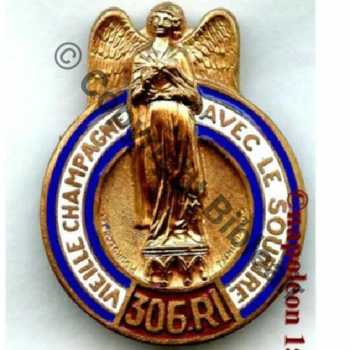 RI  306e RI Dore Officiers  SM 2Anneaux Dos lisse irreg Embouti Sc.STELLA 39Eur01.12 