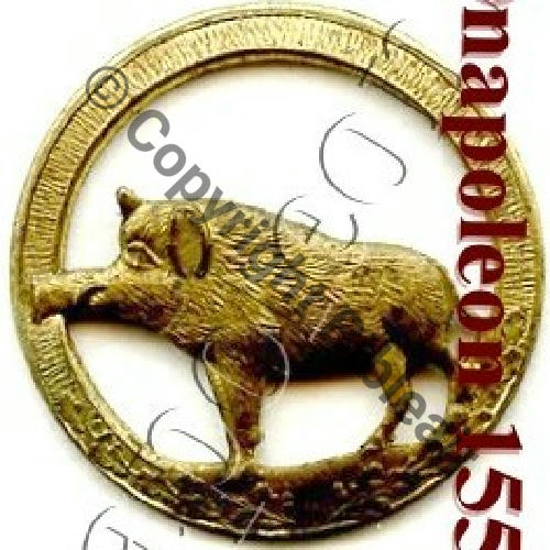 RI  91eRI  Reduction 22mm a coudre  SM laiton embouti sans attach Sc.STELLA 7EurInv 