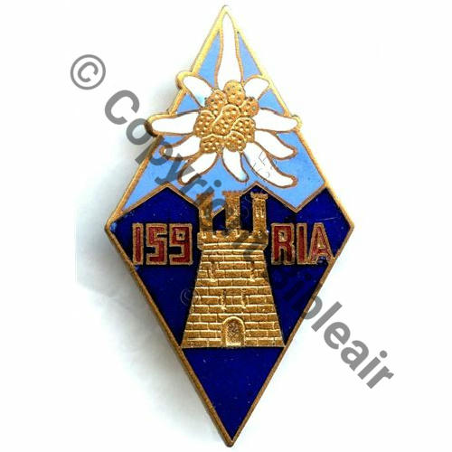 RIA  159eRIA 3Bat avec TOUR  AB.P SM Bol poinconne Dos lisse irreg Src.STELLA 89Eur02.16 