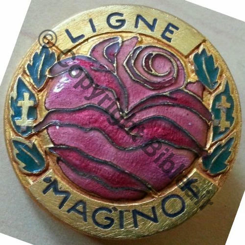 RIF  0eRIF MAGINOT  PREVOT SM Bol pastille J.PREVOT NANCY Dos lisse irreg Src.dannydunkan 750EurInv 