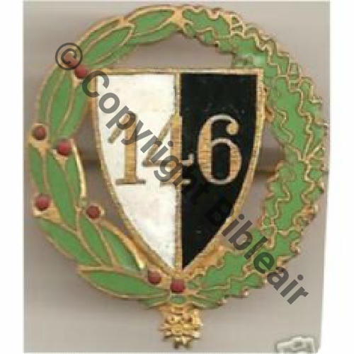 RIF  146e Rgt INFANTERIE FORTERESSE  Ligne MAGINOT  SM Eping bascule Dos lisse Vert clair Sc.67iml 121Eur01.08