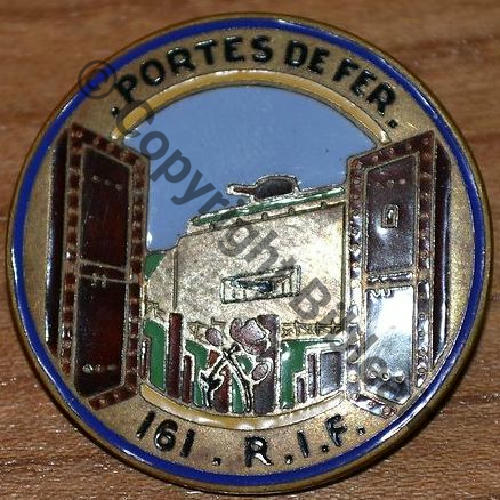 RIF  161eRIF PORTES DE FER  AB SM Bol Poinconne Dos irreg scintillant Src.dannydunkan 179EurInv 