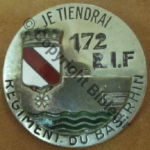 RIF 172eRIF du BAS RHIN Ecu variante 1  SM Eping soudee recollee araldite Dos lisse irreg Src.dannydunkan 79EurInv 