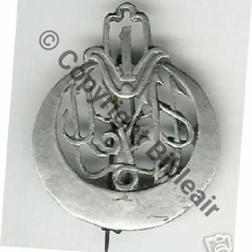 RTA  01eRgt TIRAILLEURS ALGERIENS  Fab Loc Alu 1944.45 2Anneaux Dos lisse Sc.balloy2
